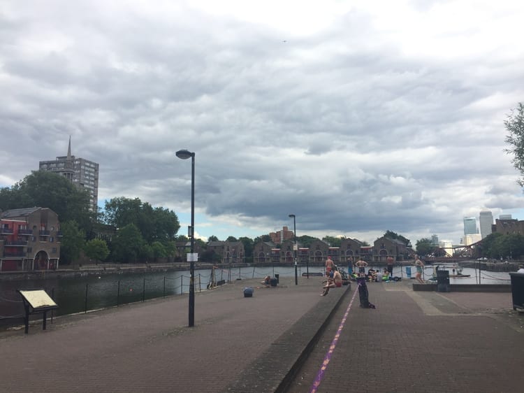 A photo of Shadwell Basin