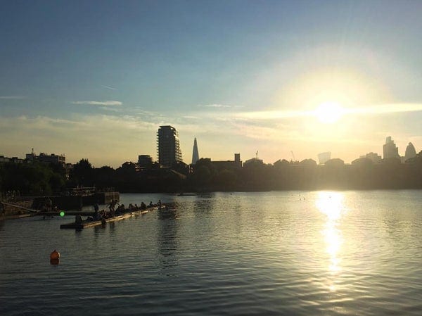 A photo of Shadwell Basin