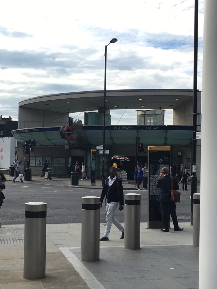 A photo of Southwark Station