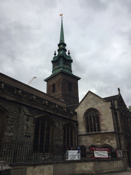 A photo of All Hallows by the Tower
