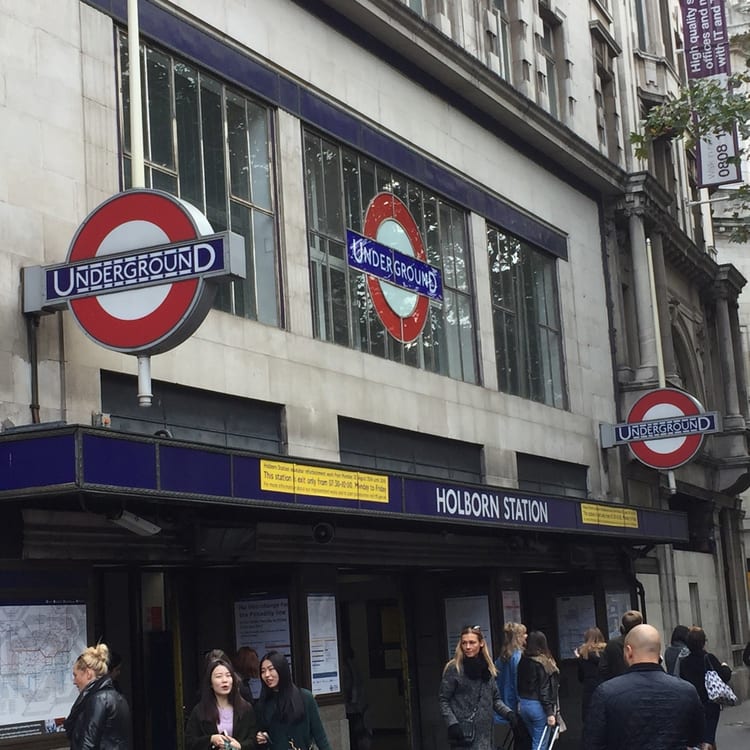 A photo of Holborn Station