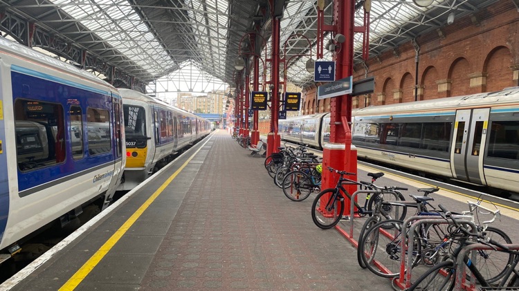 A photo of Marylebone Station