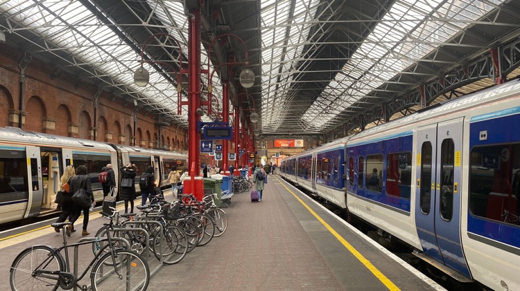 A photo of Marylebone Station