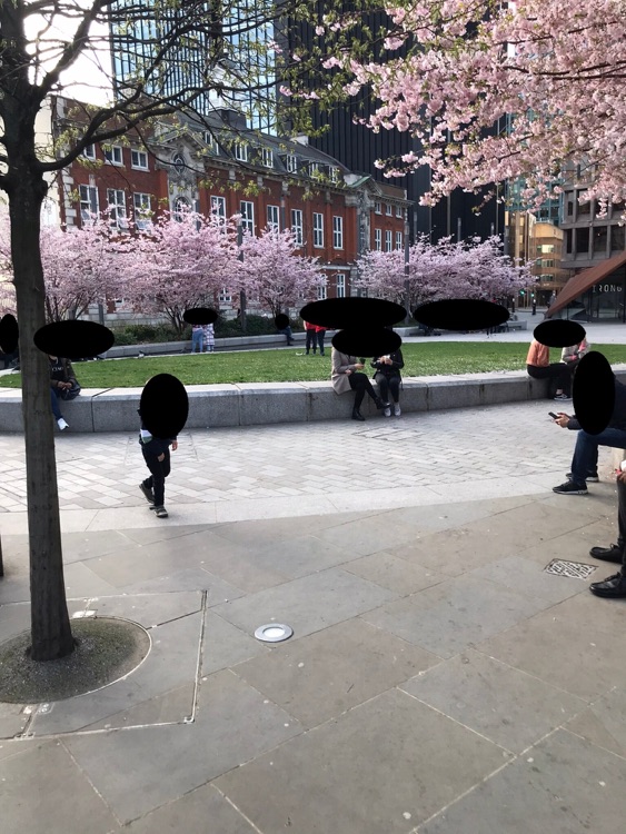 A photo of Aldgate Square