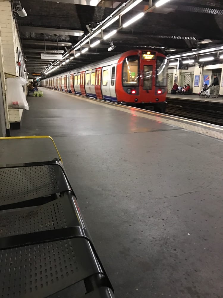 A photo of Stepney Green Station