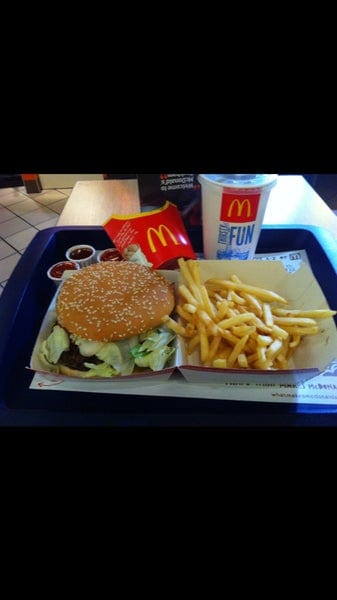A photo of McDonald's