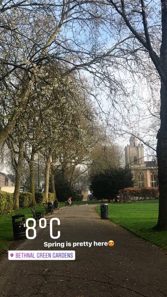A photo of Bethnal Green Gardens