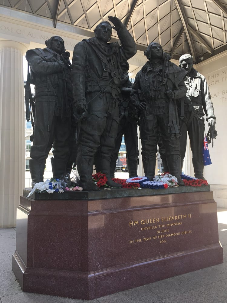 A photo of Bomber Command Memorial