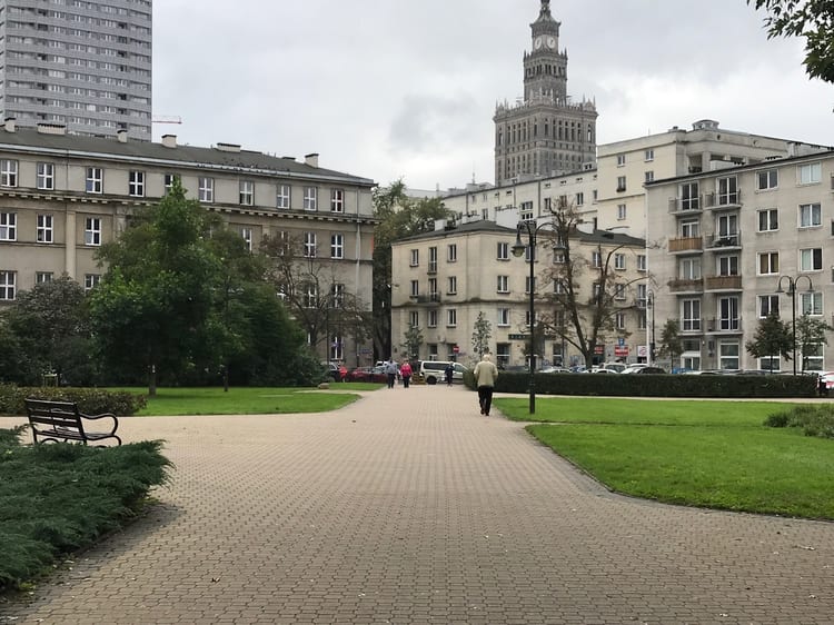 A photo of Plac Dąbrowskiego