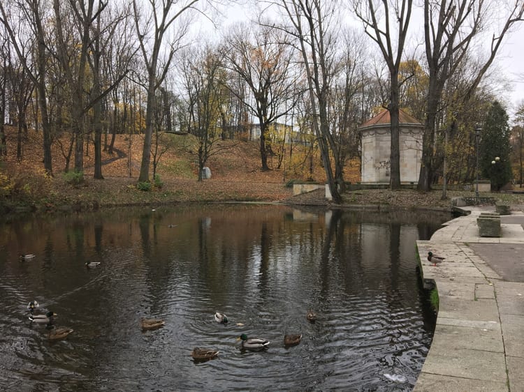 A photo of Park na Książęcem