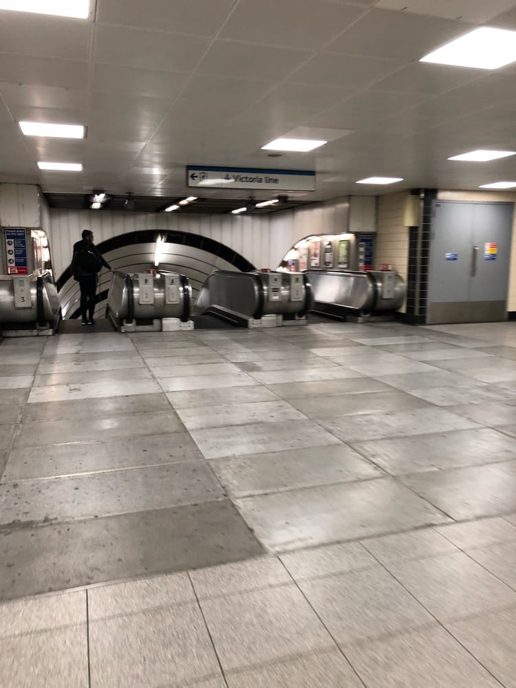 A photo of Vauxhall Station