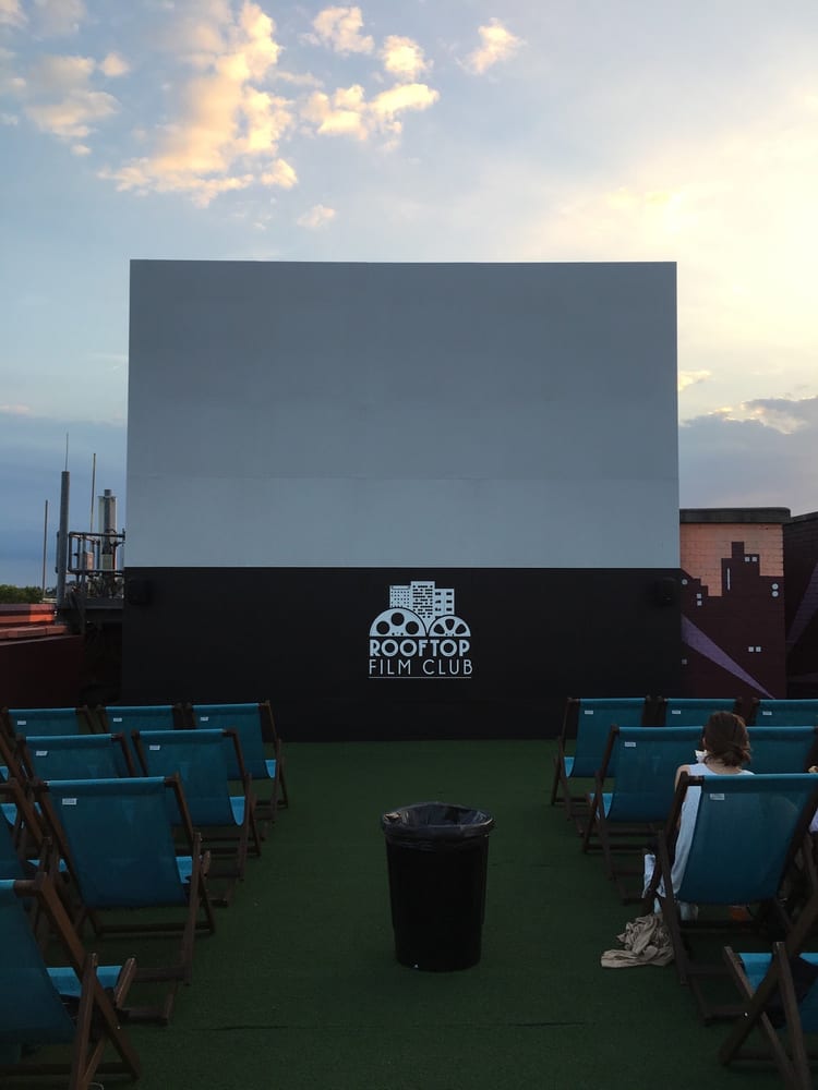 A photo of Bussey Building - Rooftop Cinema Club