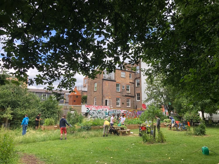 A photo of Haggerston Park