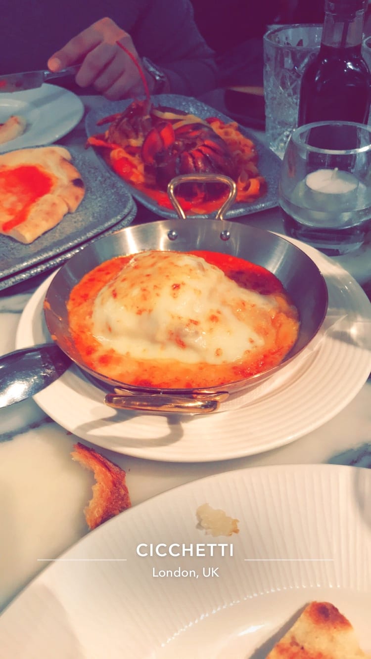 Une photo de Cicchetti