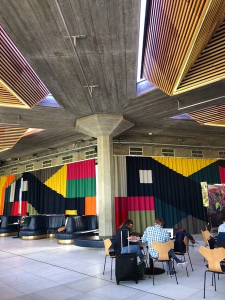 A photo of Queen Elizabeth Hall