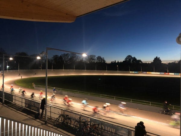 A photo of Herne Hill Velodrome