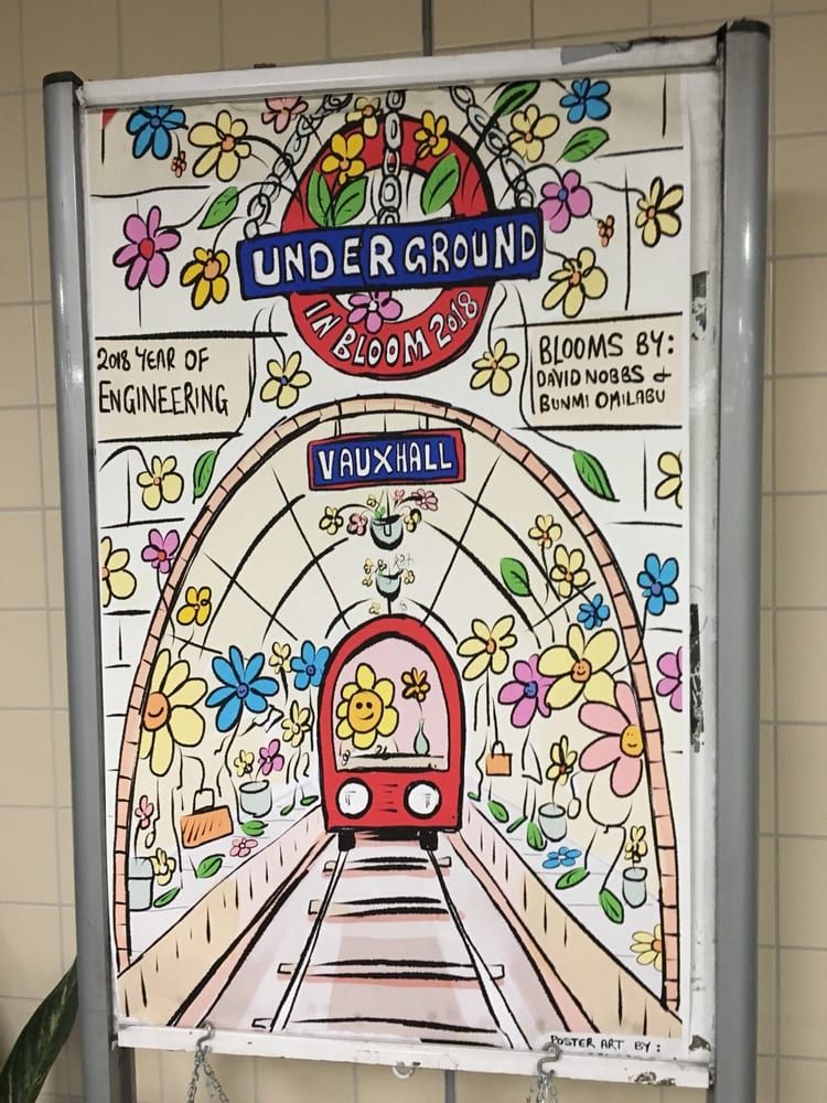 A photo of Vauxhall Station