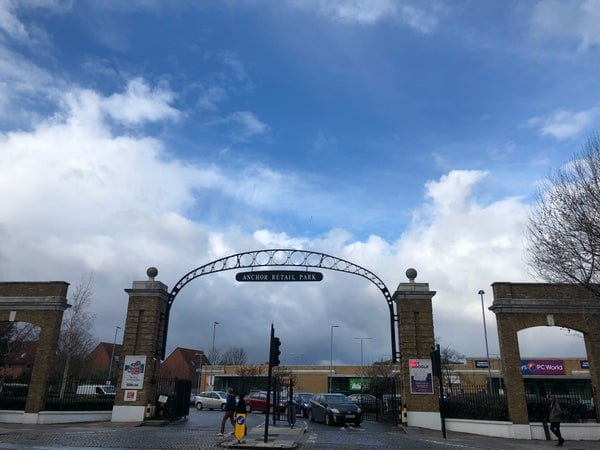 A photo of Anchor Retail Park