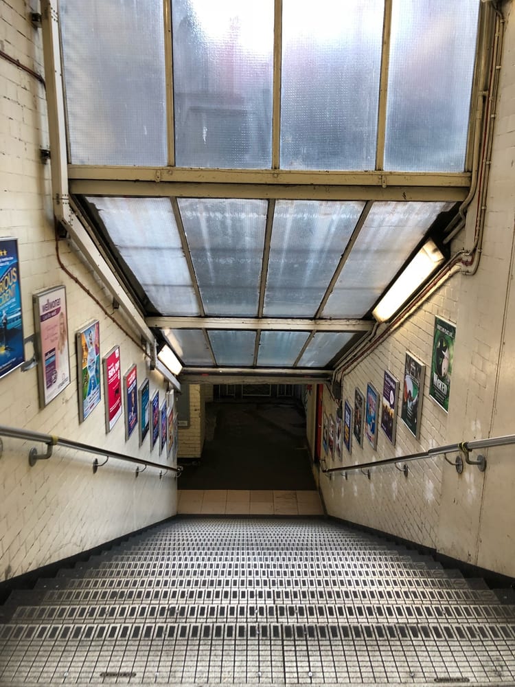 A photo of Stepney Green Station