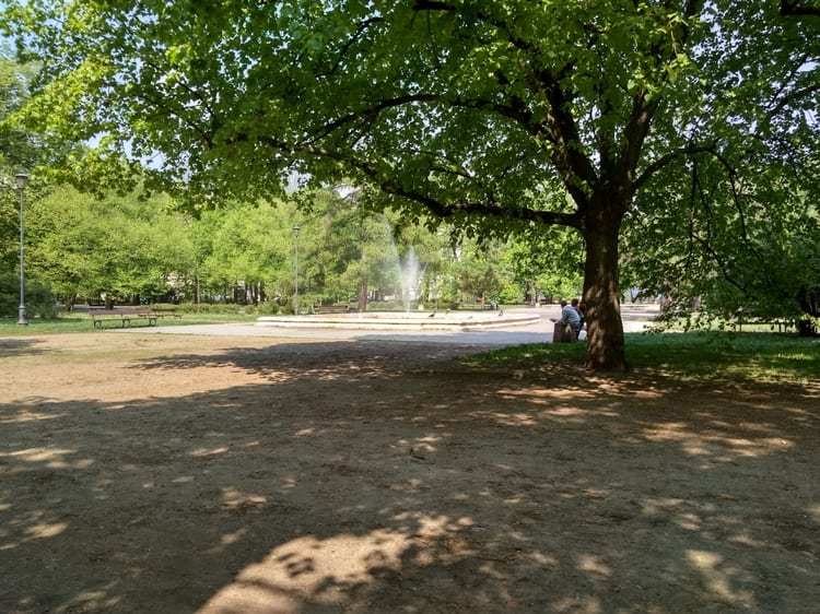 A photo of Park Marszałka Edwarda Rydza-Śmigłego
