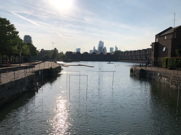 A photo of Shadwell Basin