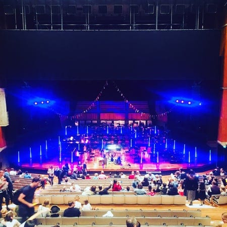 A photo of Queen Elizabeth Hall