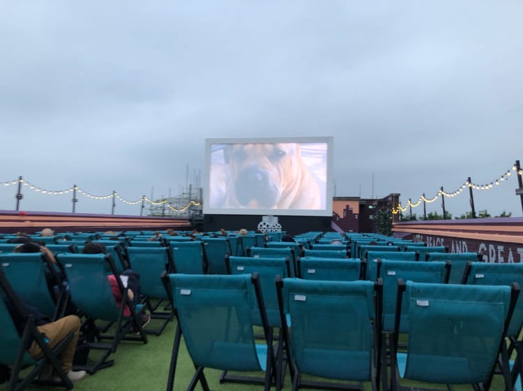 A photo of Bussey Building - Rooftop Cinema Club