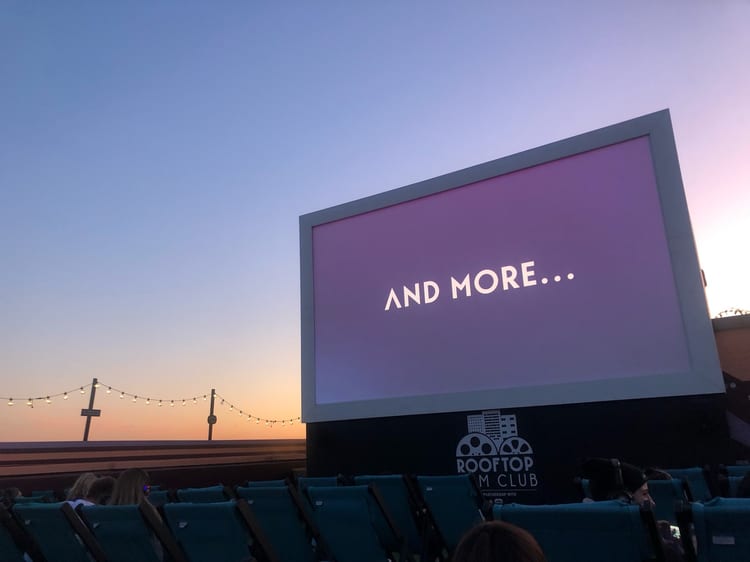A photo of Bussey Building - Rooftop Cinema Club