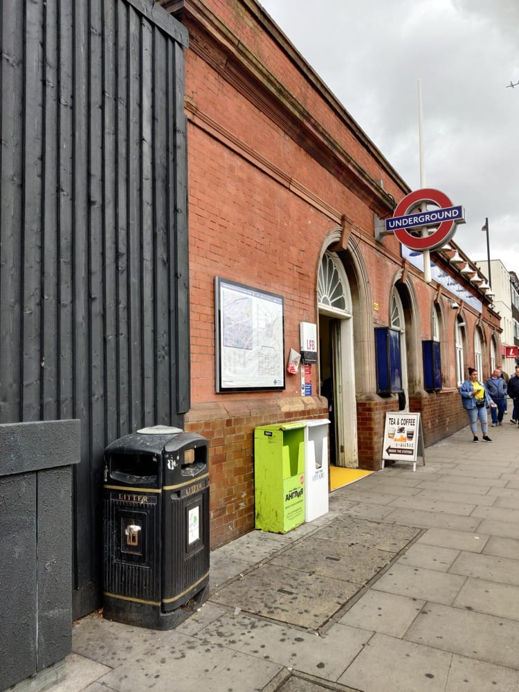 A photo of Stepney Green Station