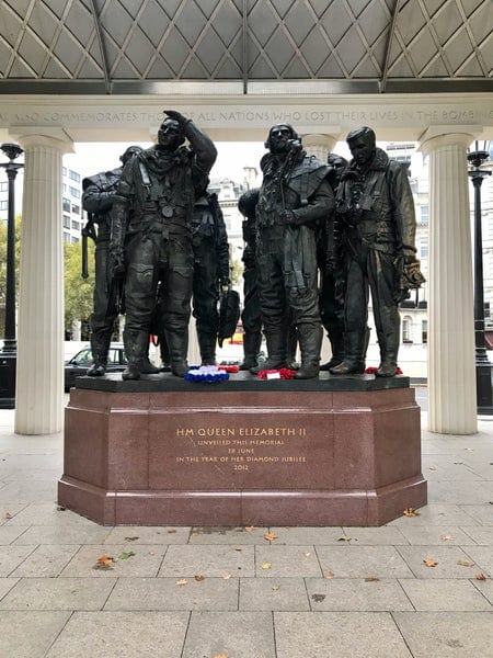 A photo of Bomber Command Memorial