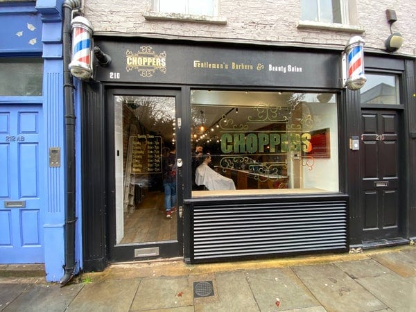 A photo of Choppers Barbers London Bridge