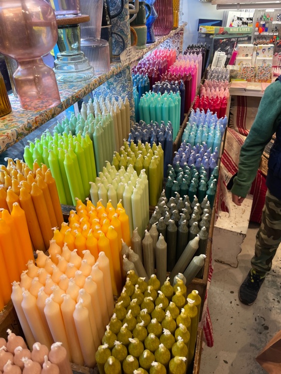 A photo of Columbia Road Shops & Flower Market