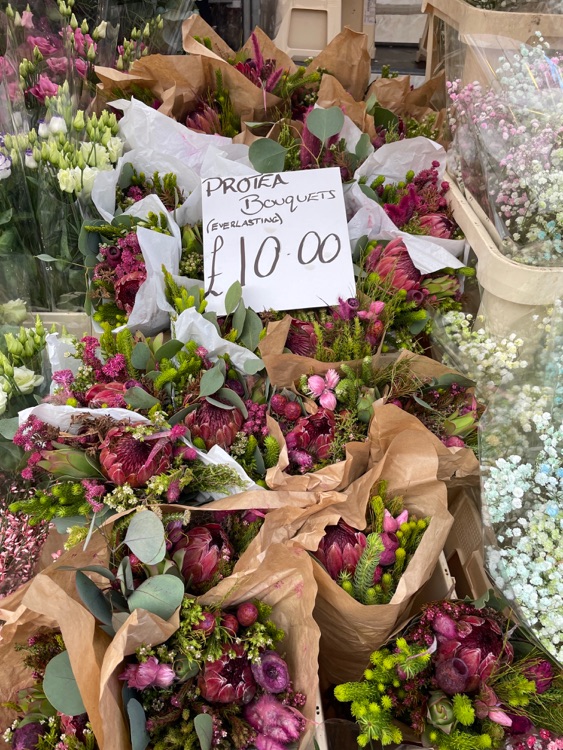 A photo of Columbia Road Shops & Flower Market