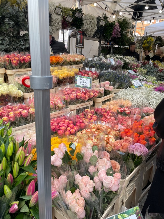 A photo of Columbia Road Shops & Flower Market