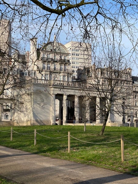 A photo of Bomber Command Memorial