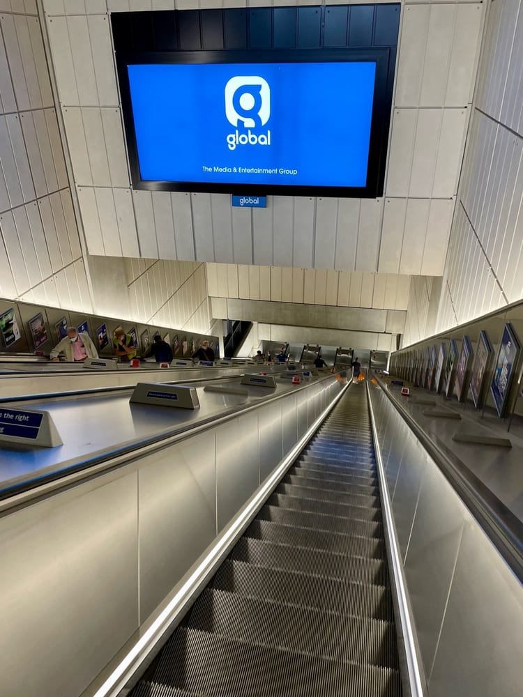 A photo of Nine Elms Station