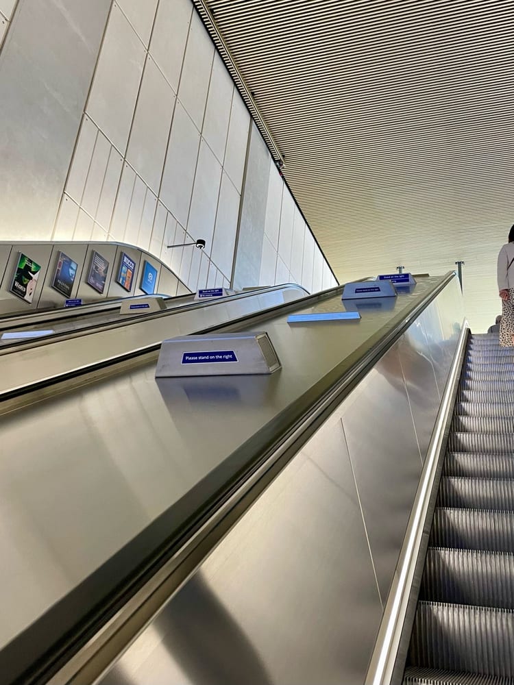 A photo of Nine Elms Station