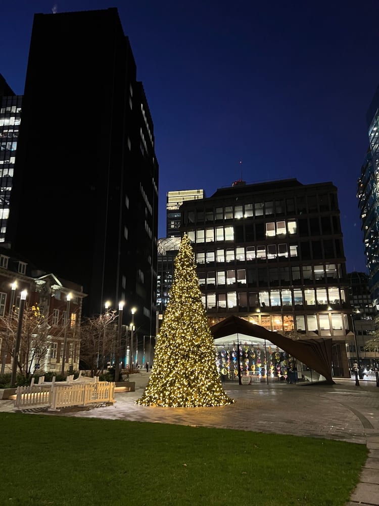 A photo of Aldgate Square