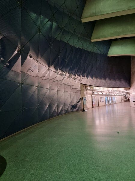 A photo of Southwark Station