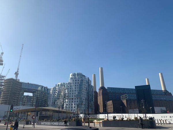 A photo of Battersea Power Station