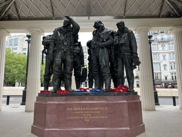 A photo of Bomber Command Memorial