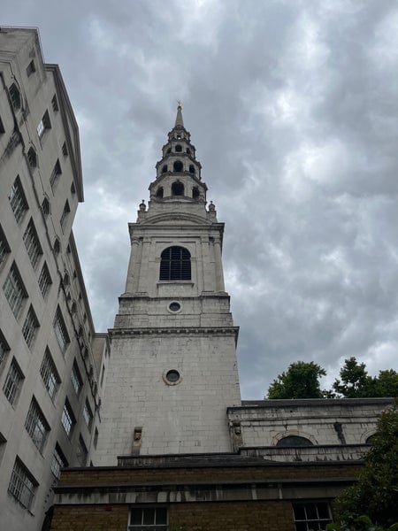 A photo of St Bride's Church