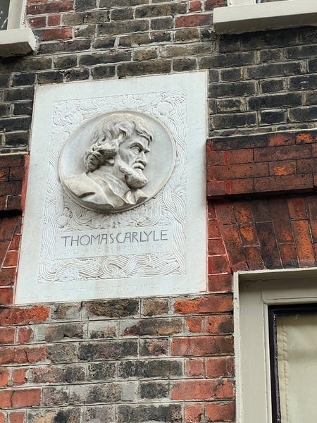 A photo of Carlyle's House