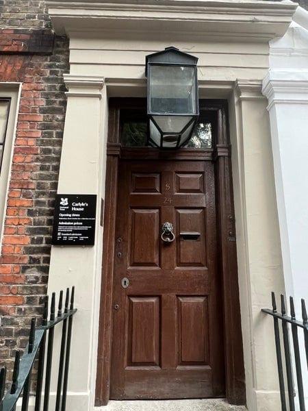 A photo of Carlyle's House