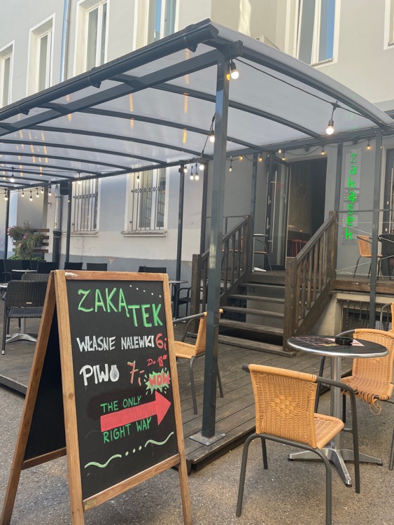 A photo of ZAX drink & food