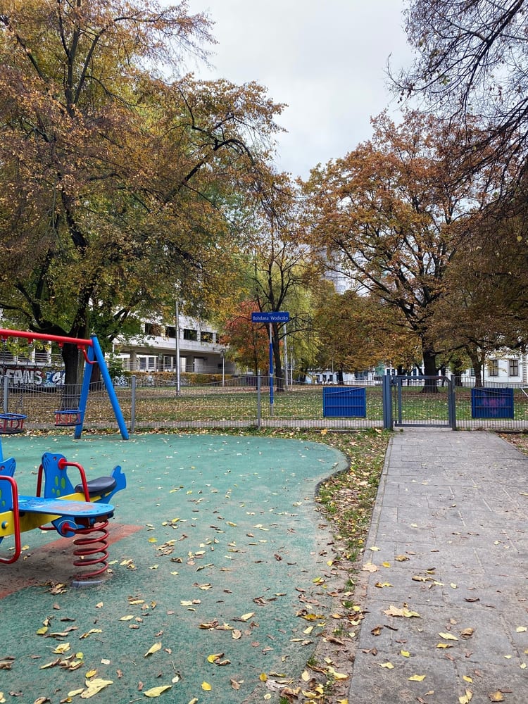 A photo of Skwer Bohdana Wodiczko