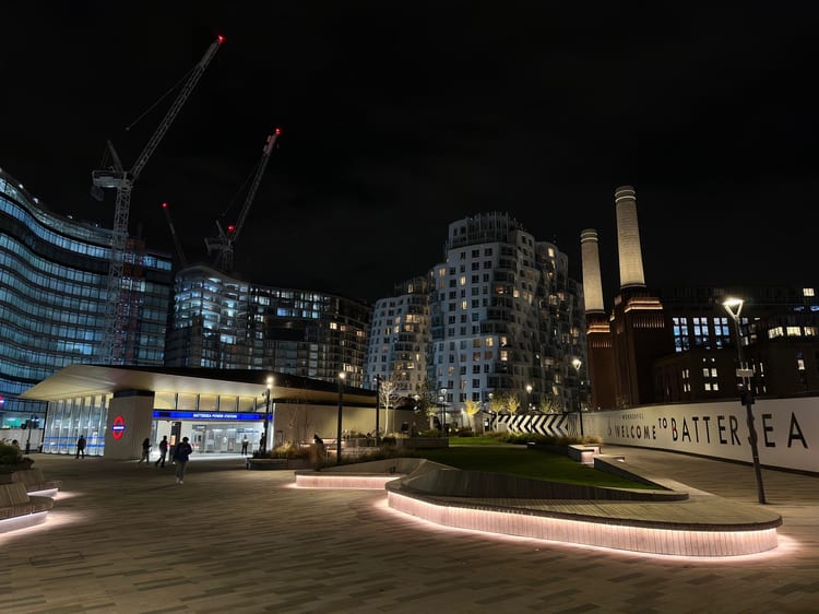 A photo of Battersea Power Station