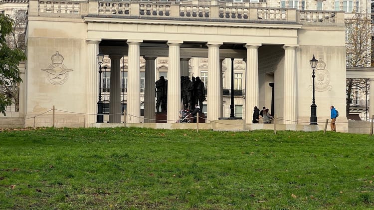 A photo of Bomber Command Memorial