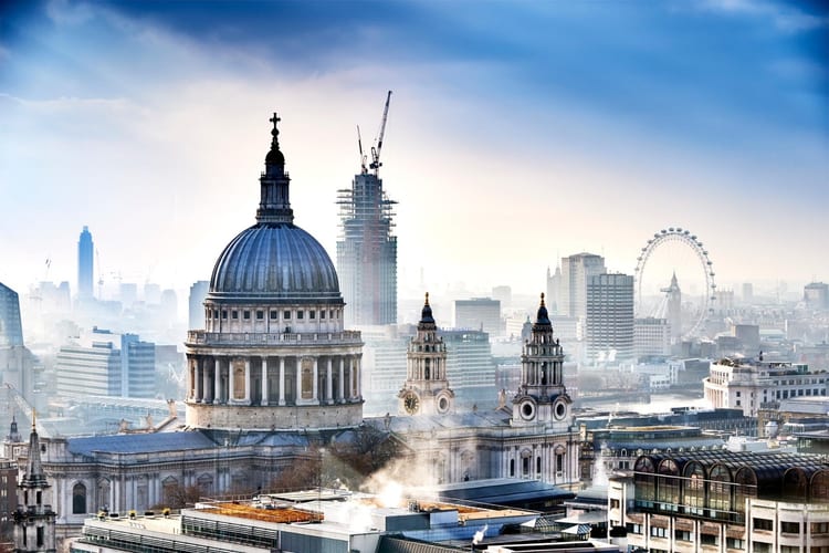 St Paul's Cathedral and London