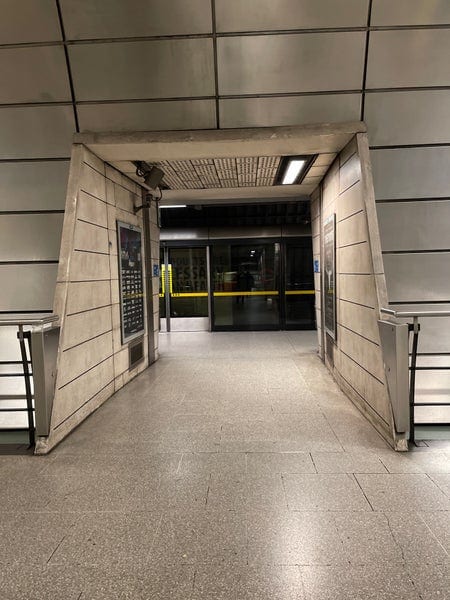 A photo of Southwark Station
